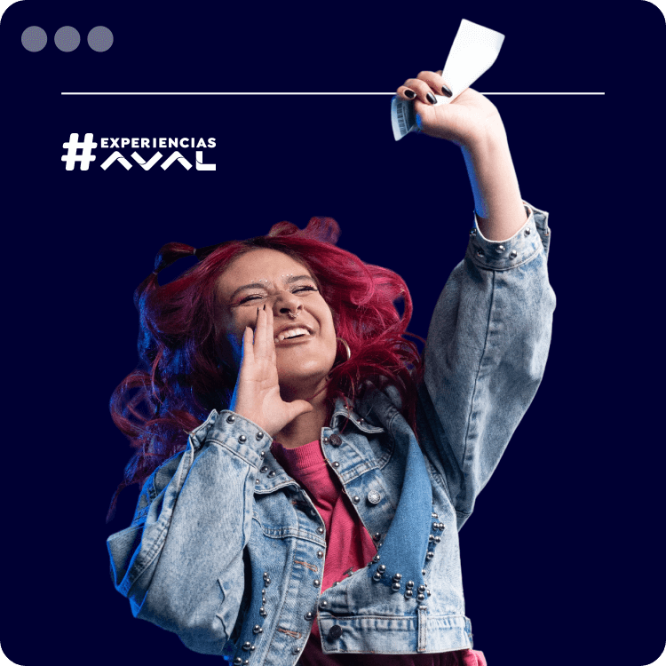 Disfruta tus conciertos favoritos con #ExperienciasAval