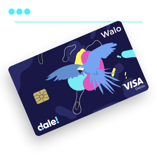 Walo junto con dale! ofrece una billetera que impulsa la inclusión financiera en estratos 1 a 3, con una tarjeta débito en marca compartida.
