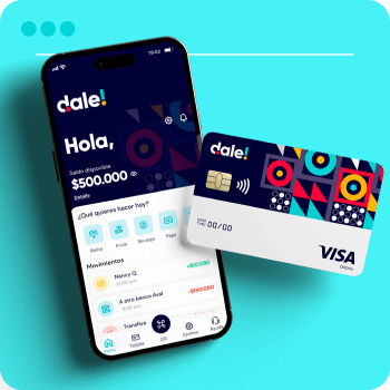 ¿Cuál es la diferencia entre una tarjeta de débito dale! y una tarjeta de crédito?