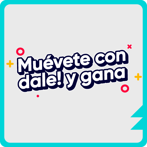 Muévete con dale! y gana 🎉