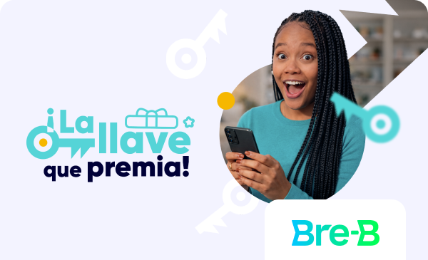 Estrena tu llave Bre-B🔑 y gana