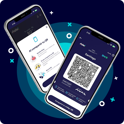 Recibir pagos con código QR multillaves Bre-b