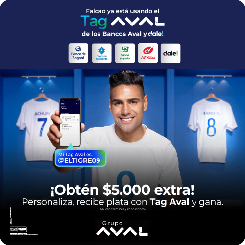 Personaliza tu Llave Tag Aval y gana